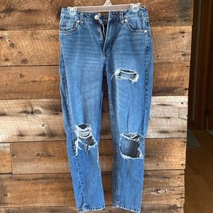 Aeropostale mom jeans